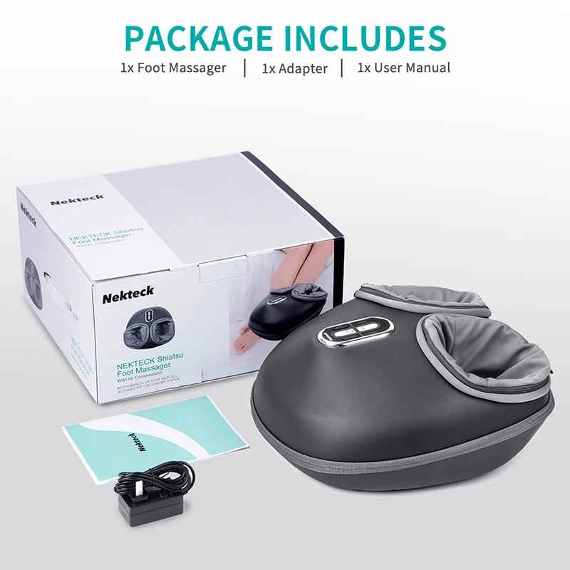 Foot Massager Heating Therapy Muscle Relaxation Electric Foot Massage