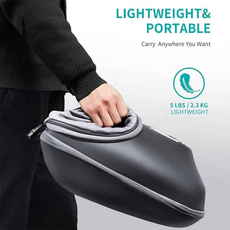 Foot Massager Heating Therapy Muscle Relaxation Electric Foot Massage